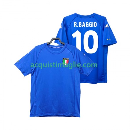 Divisa di Calcio Italia Roberto Baggio 10 2000 Retro Prima